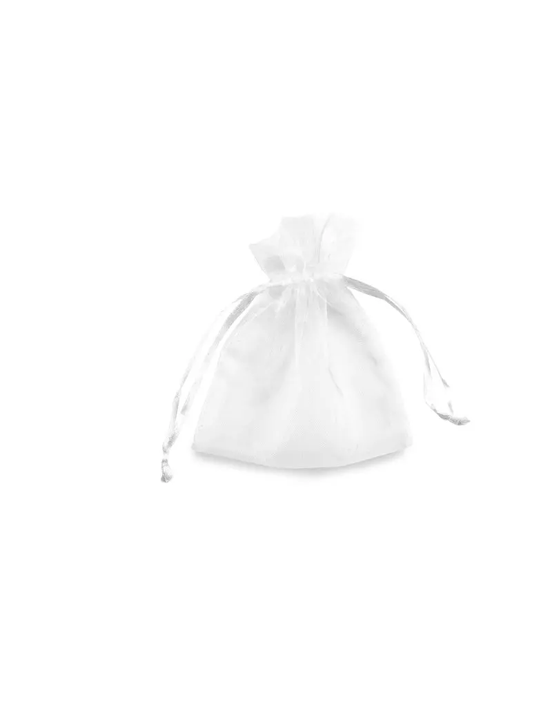 Sacchetto in Organza Milly PNP - 12,5x17 cm - U-L550DLL03VBI (Bianco Conf. 20) Sacchetto in Organza Milly PNP - 12,5x17 cm - U-L550DLL03VBI (Bianco Conf. 20)