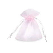 Sacchetto in Organza Milly PNP - 12,5x17 cm - U-L550DLL03VRA (Rosa Conf. 20)