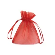 Sacchetto in Organza Milly PNP - 12,5x17 cm - U-L550DLL03VRO (Rosso Conf. 20)