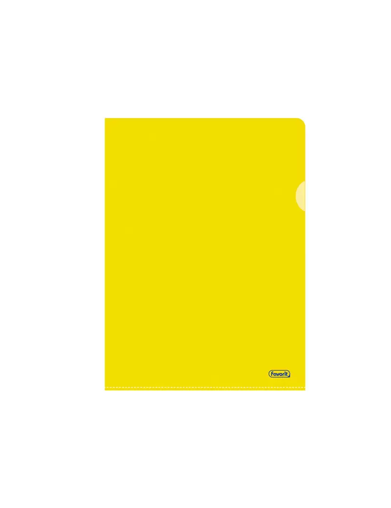 Cartellina a L in PPL Superior Favorit - 22x30 cm - Goffrata Alto Spessore - 100460005 (Giallo Conf. 50) Cartellina a L in PPL Superior Favorit - 22x30 cm - Goffrata Alto Spessore - 100460005 (Giallo Conf. 50)