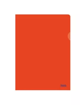 Cartellina a L in PPL Superior Favorit - 22x30 cm - Goffrata Alto Spessore - 100460006 (Rosso Conf. 50)
