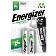 Pile Ricaricabili Extreme Energizer - Stilo AA - E300849500 (Conf. 2)