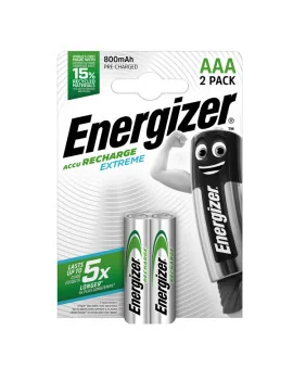 Pile Ricaricabili Extreme Energizer - Ministilo AAA - E300849300 (Conf. 2)