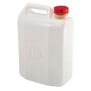 Tanica Standard Mobil Plastic - 10 Litri - 125/10N (Bianco)