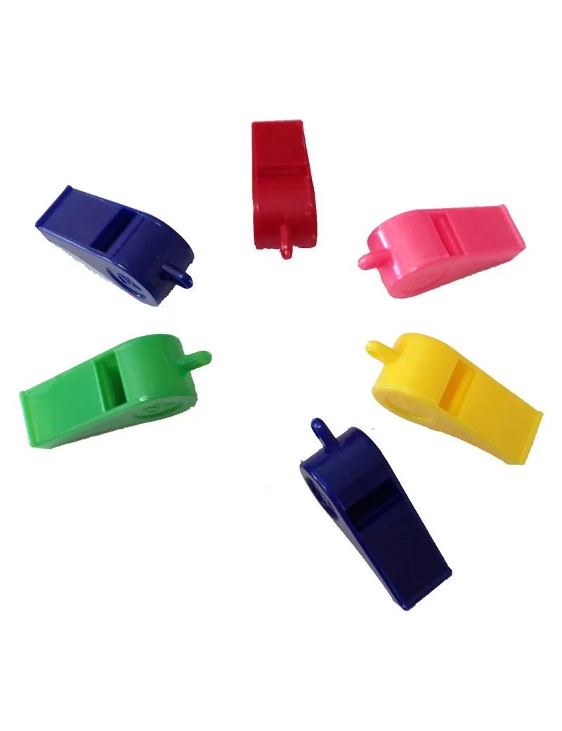 Fischietto in Plastica senza Laccetto (Assortiti) Fischietto in Plastica senza Laccetto (Assortiti)