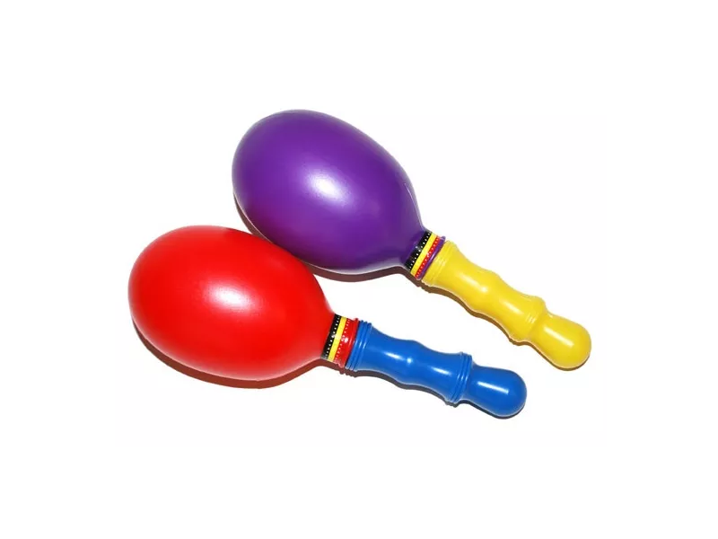Maracas Multicolore - 19 cm