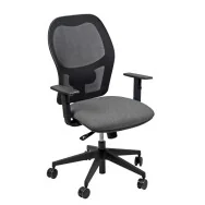 Sedia Operativa Hubble Unisit - Tessuto Fashion Chili - HUHU/BR/HI (Grigio)