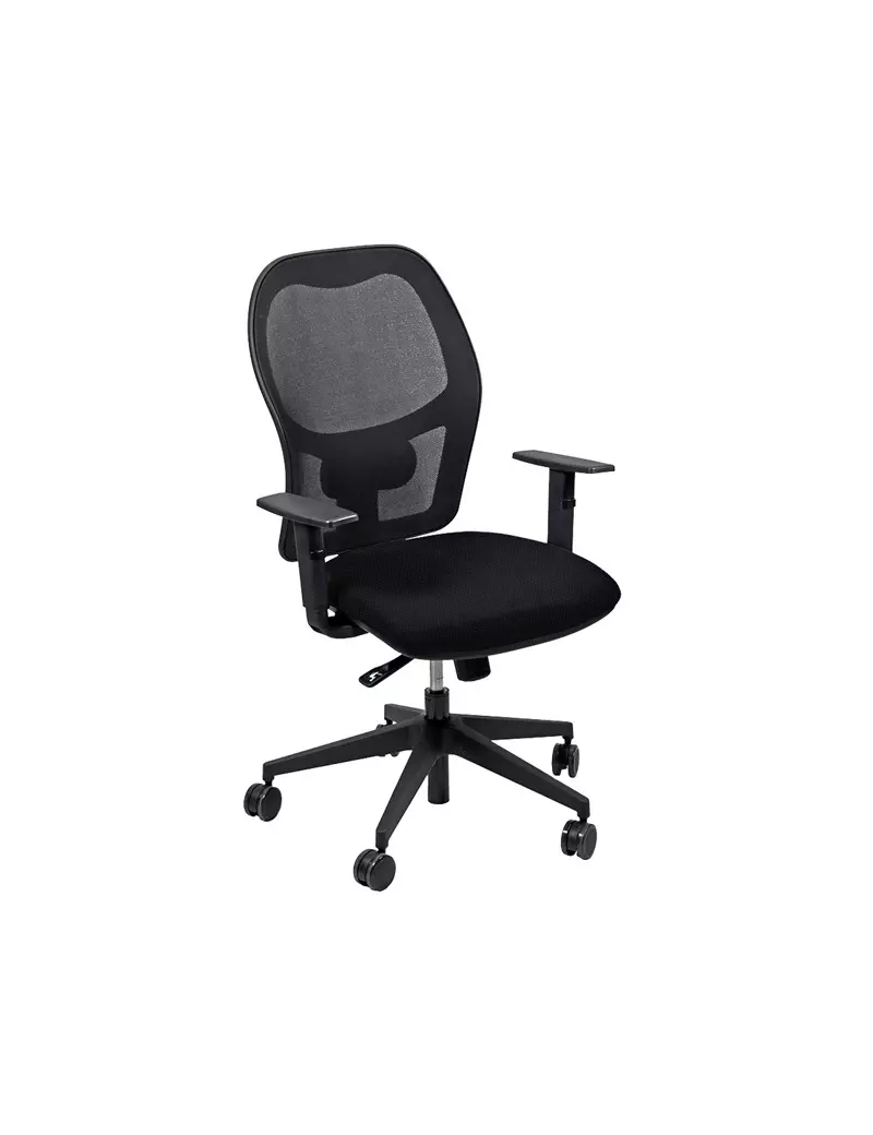 Sedia Operativa Hubble Unisit - Tessuto Fashion Chili - HUHU/BR/HN (Nero) Sedia Operativa Hubble Unisit - Tessuto Fashion Chili - HUHU/BR/HN (Nero)