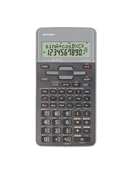 Calcolatrice Scientifica EL-531TH Sharp - EL-531TH-BGY (Grigio)