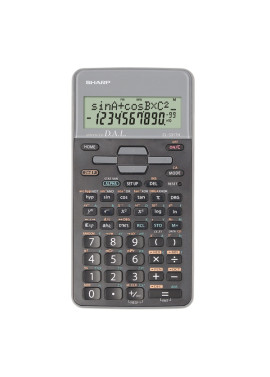 Calcolatrice Scientifica EL-531TH Sharp - EL-531TH-BGY (Grigio)