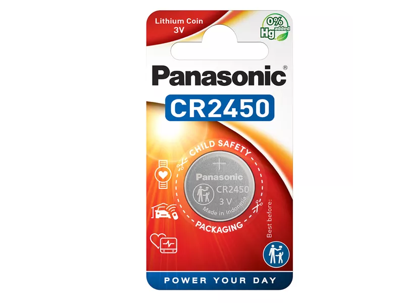 Pila Specialistica Panasonic - CR2450 - 3 V - C302450
