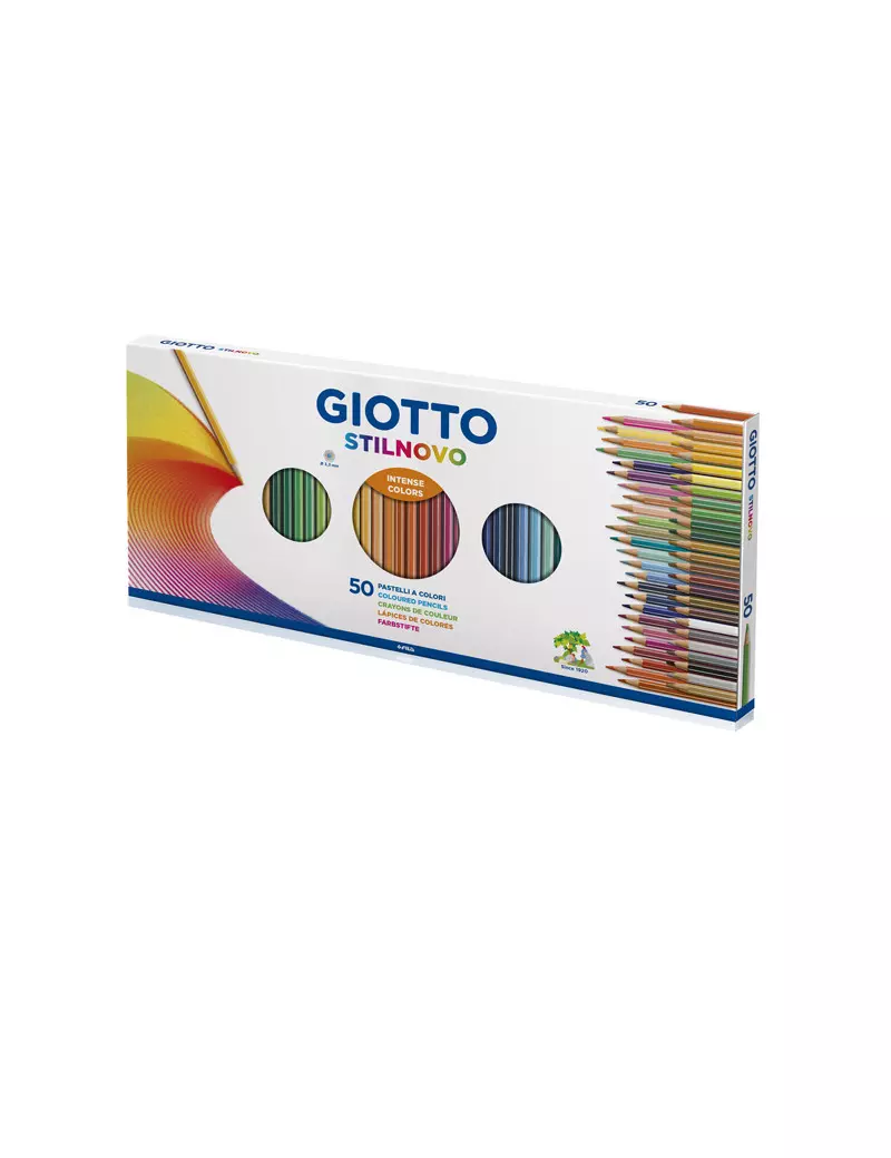Matite Colorate Stilnovo Giotto Fila - 3,3 mm - 257300 (Assortiti Conf. 50)