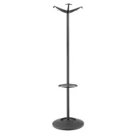 Appendiabiti da Terra con Portaombrelli Stelov Unisit - 5+5 Posti - 173 cm - APUST/N (Nero)