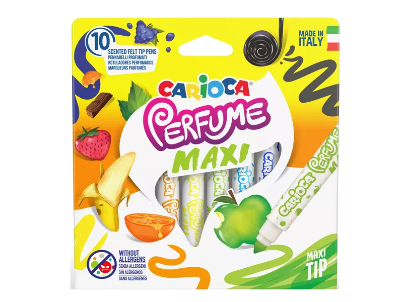 Pennarelli Perfume Maxi Carioca - 7 mm - 42989 (Assortiti Conf. 10)