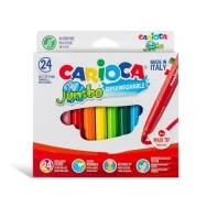 Pennarelli Jumbo Carioca - 6 mm - 40570 (Assortiti Conf. 24)