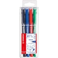 Fineliner Sensor Stabilo - 0,3 mm - 189/4 (Assortiti Conf. 4)
