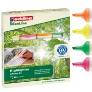 Evidenziatore Ecoline 24 Edding - 2-5 mm - 4-24-4S (Assortiti Conf. 4)