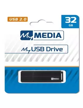 Pen Drive MyUsb Drive Verbatim - USB 2.0 - 32GB - 69262 (Nero)
