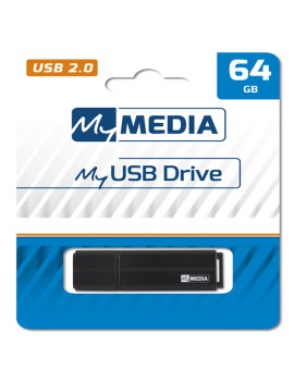 Pen Drive MyUsb Drive Verbatim - USB 2.0 - 64GB - 69263 (Nero)