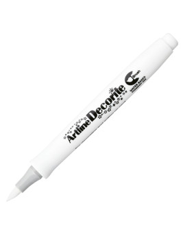 Marcatore Permanente Decorite Artline - Punta Pennello - A EDF-F/BI (Bianco)