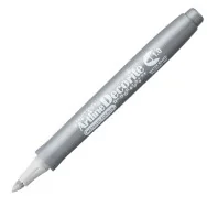 Marcatore Permanente Decorite Artline - Punta Tonda - 1 mm - A EDFM-1/ARG (Argento)