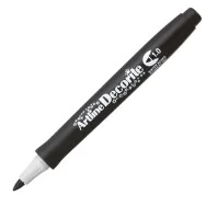 Marcatore Permanente Decorite Artline - Punta Tonda - 1 mm - A EDF-1/N (Nero)