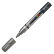 Marcatore Permanente Graduate Mark All Lyra - Punta Tonda - 2 mm - L6820251 (Argento)