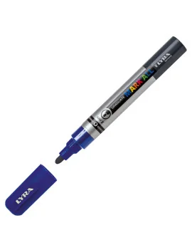 Marcatore Permanente Graduate Mark All Lyra - Punta Tonda - 2 mm - L6820050 (Blu)