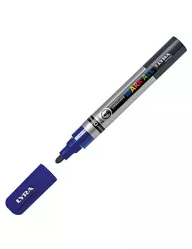 Marcatore Permanente Graduate Mark All Lyra - Punta Tonda - 2 mm - L6820050 (Blu)