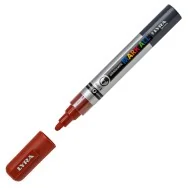 Marcatore Permanente Graduate Mark All Lyra - Punta Tonda - 2 mm - L6820076 (Marrone)