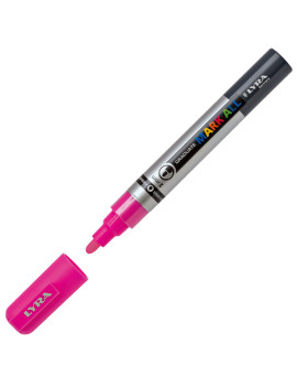 Marcatore Permanente Graduate Mark All Lyra - Punta Tonda - 2 mm - L6820328 (Rosa Fluo)