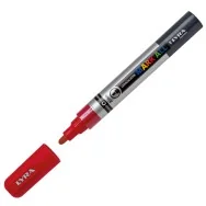 Marcatore Permanente Graduate Mark All Lyra - Punta Tonda - 2 mm - L6820018 (Rosso)