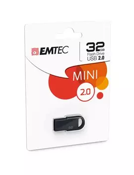 Pen Drive D250 Emtec - USB 2.0 - 32GB - ECMMD32GD252 (Nero)