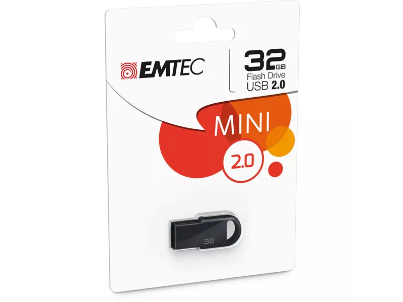 Pen Drive D250 Emtec - USB 2.0 - 32GB - ECMMD32GD252 (Nero)