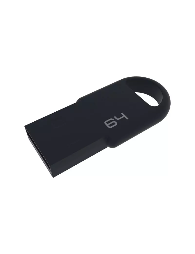 Pen Drive D250 Emtec - USB 2.0 - 64GB - ECMMD64GD252 (Nero) Pen Drive D250 Emtec - USB 2.0 - 64GB - ECMMD64GD252 (Nero)