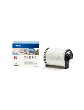 Nastro Originale Brother DK-22246 - 103,6 mm x 30,48 m - Carta (Nero su Bianco)