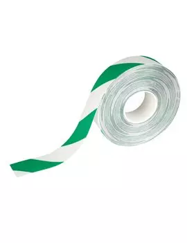 Nastro Adesivo da Pavimento Duraline Strong 50/07 1726 Durable - 50 mm x 30 m - 1726-131 (Verde e Bianco)