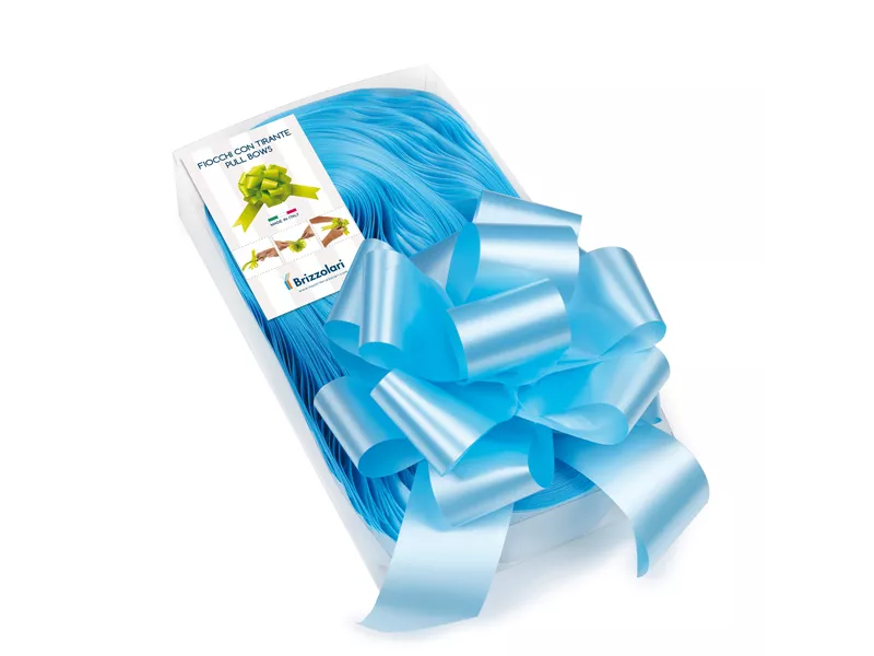 Nastro Strip per Regali 6800 Brizzolari - 50 mm x 20 cm - 00313306 (Azzurro)