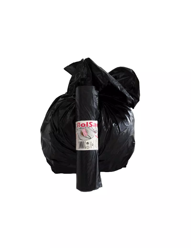 Sacco Immondizia Rolsac - 55x70 cm - 38 Litri - 10260 (Nero Conf. 30) Sacco Immondizia Rolsac - 55x70 cm - 38 Litri - 10260 (Nero Conf. 30)