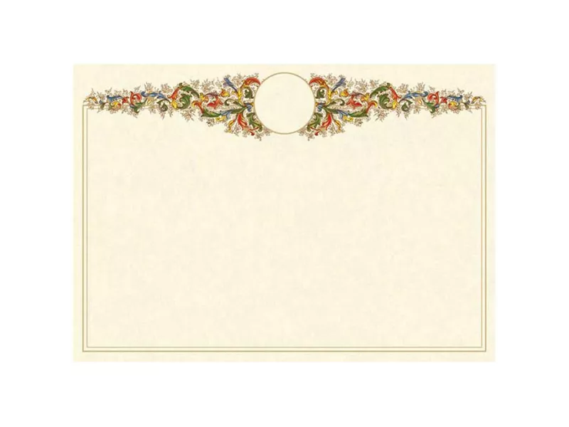 Diploma in Pergamena Kartos - A4 - 160 g - 14-6284 (Avorio Conf. 10)