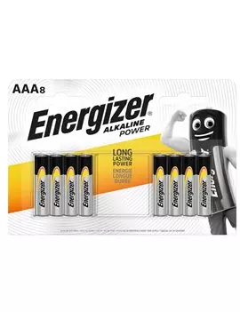 Pile Energizer Alkaline Power - Ministilo AAA - E300839200 (Conf. 8)