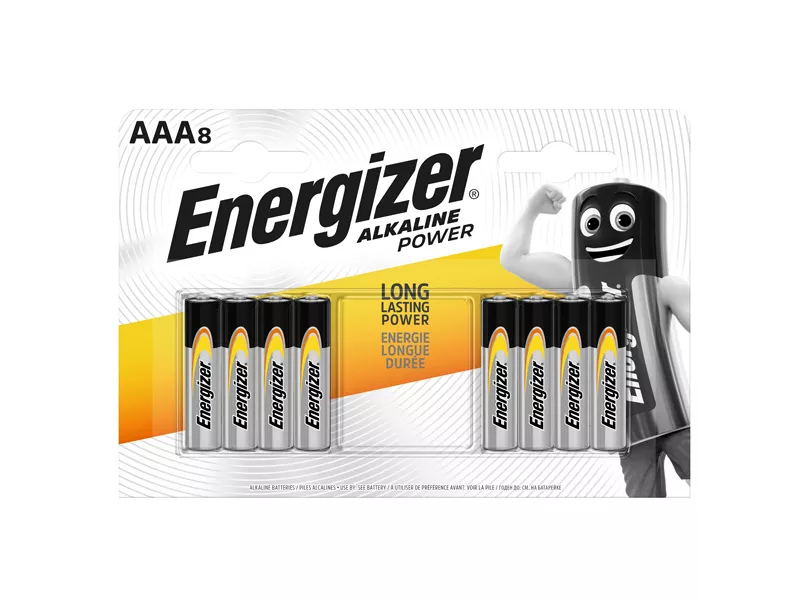Pile Energizer Alkaline Power - Ministilo AAA - E300839200 (Conf. 8)