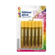 Colla Liquida Glitterata Deco CWR - 10,5 ml - 05885 (Oro Conf. 6)