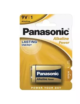 Pile Panasonic Alkaline Power - Transistor - 9 V - C500061