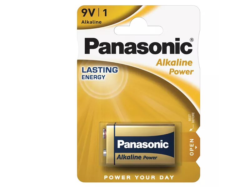 Pile Panasonic Alkaline Power - Transistor - 9 V - C500061