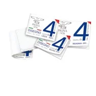 Album da Disegno Pigna 4 - 24x33 cm - Liscio Riquadrato con Angoli - 200 g - 0220022SG (Bianco)