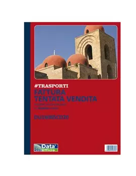 Blocco Fatture Tentata Vendita Data Ufficio - 21x29,7 cm - DU16085CD20 (50x2 Fogli)