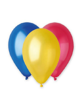 Palloncino in Lattice Big Party - 26 cm - 72193 (Assortiti Metallizzati Conf. 16)
