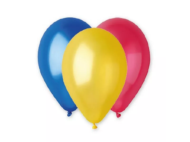 Palloncino in Lattice Big Party - 26 cm - 72193 (Assortiti Metallizzati Conf. 16)