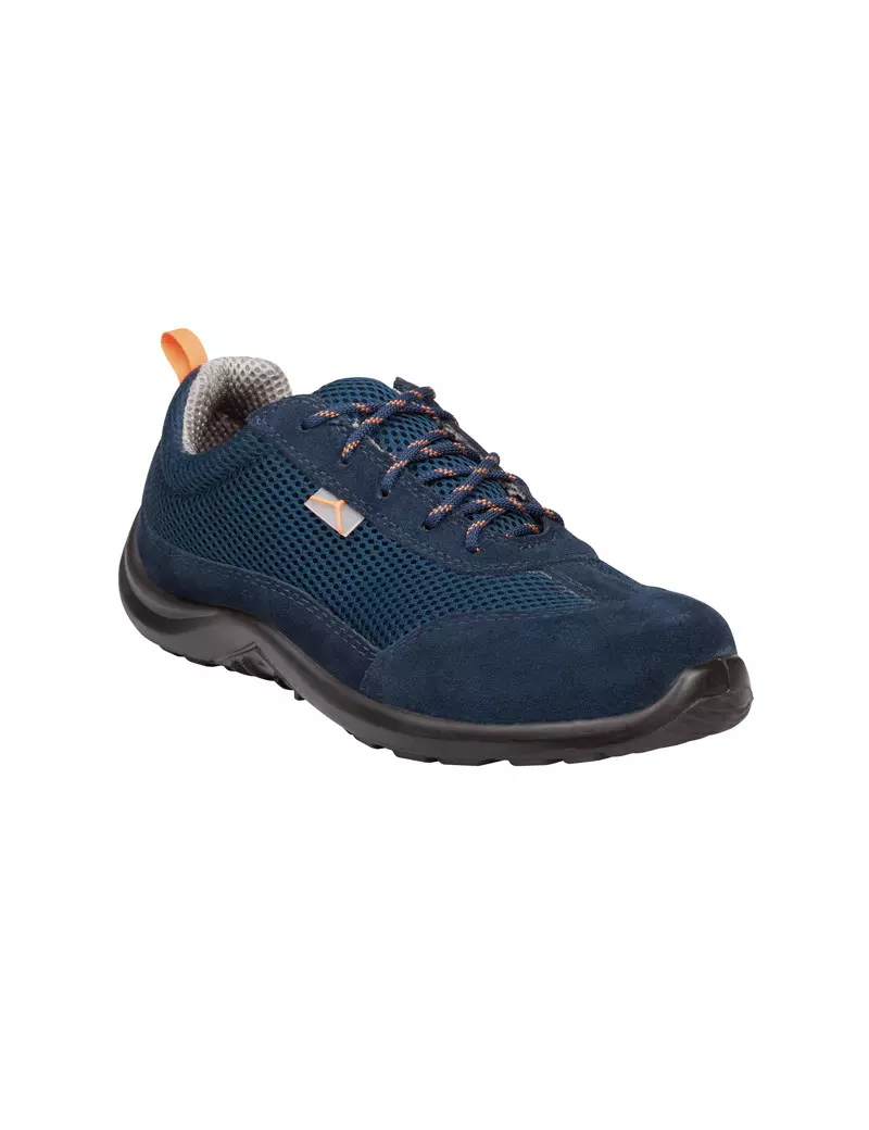 Scarpe Antinfortunistiche Como Delta Plus - Numero 39 - COMOSPBL39 (Blu e Arancione)